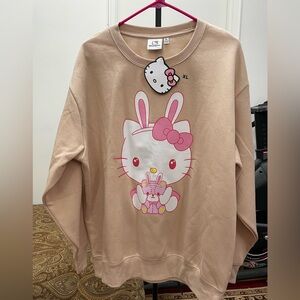 Hello Kitty Tan Sweatshirt